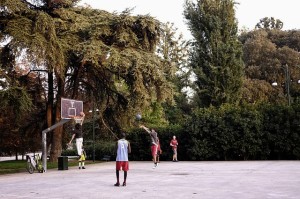 Basketball play